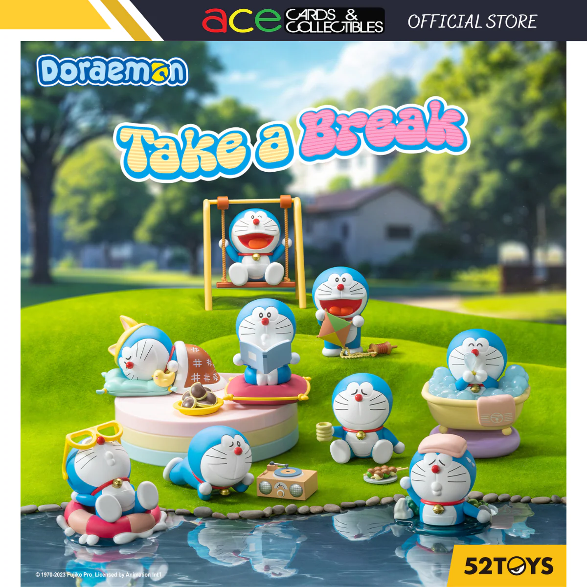 52Toys Doraemon Take A Break Series