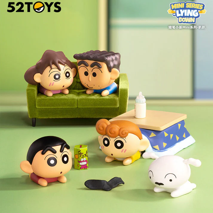 52Toys x Crayon Shin Chan Lying Down Mini Series - Image 3