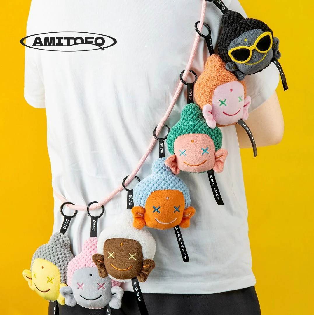 Amitofo FO LE U Buddha Good Luck Plush - Image 3