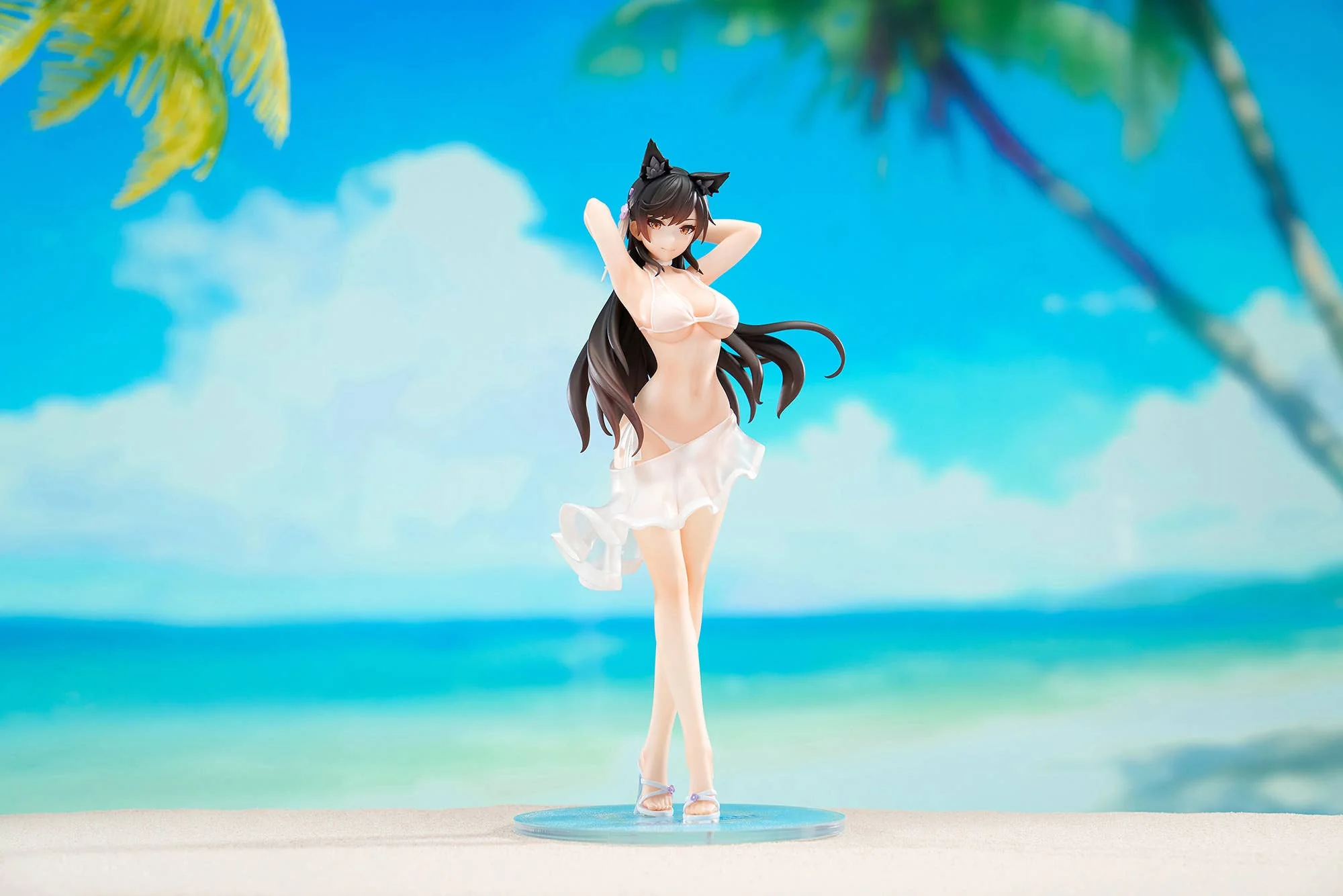 APEX LIMEPIE Series Azur Lane 1/8 Scale Painted Figure "Atago" (Summer March Ver. ) - Image 4