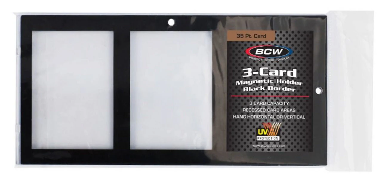 BCW (1/2/3/4 Cards) Magnetic With Black Border (Loose Pcs) - Image 8