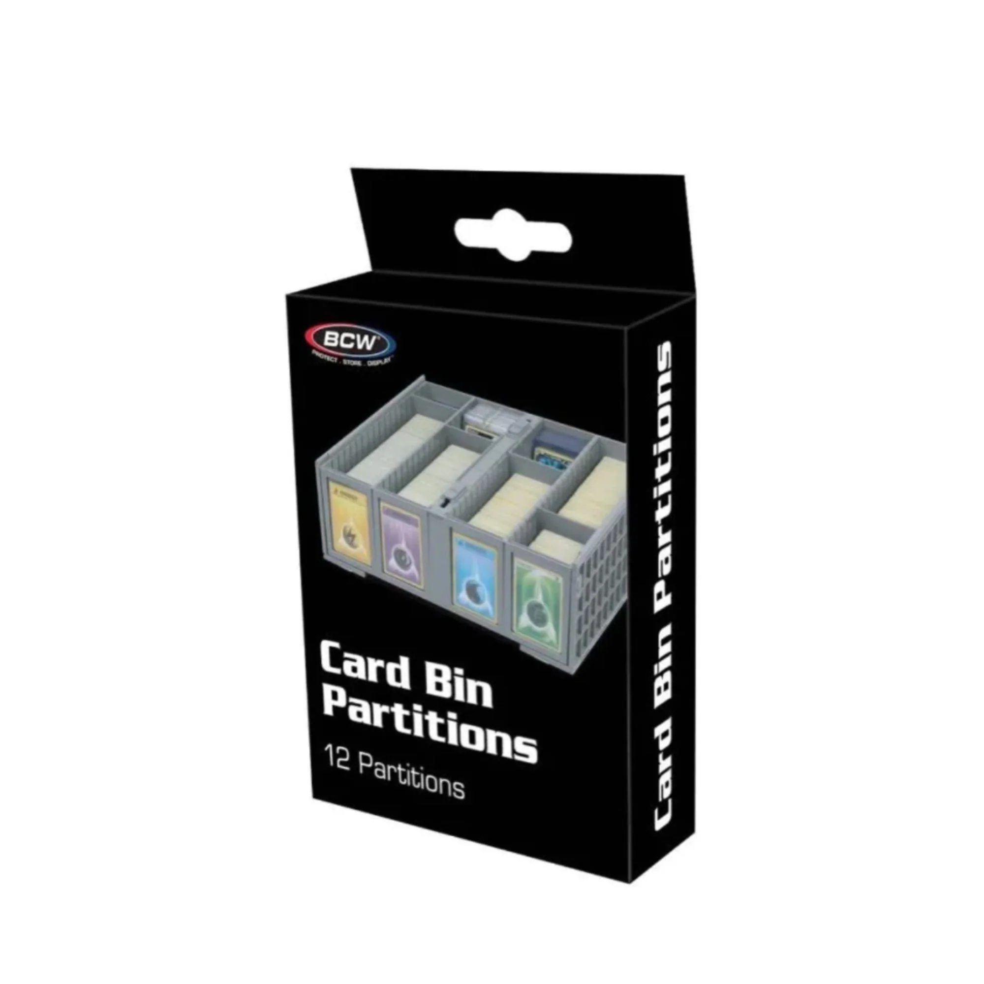 BCW Collectible Card Bin Partitions "Grey"