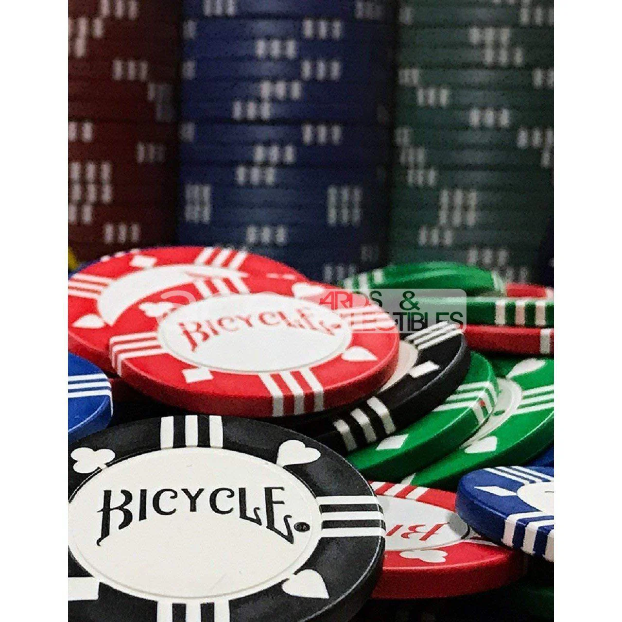 Bicycle Clay Poker Chips Filled 8 Gram (100pcs) - Image 5