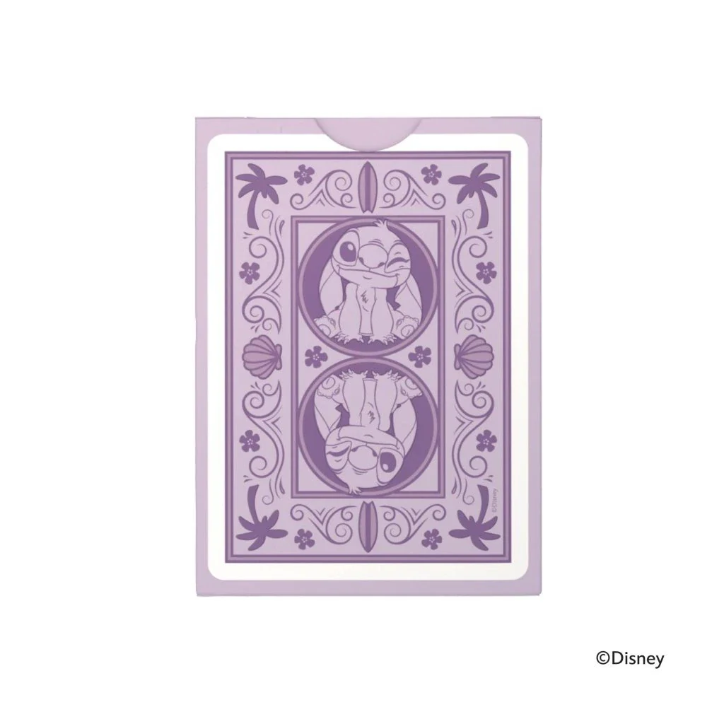 Bicycle Disney Stitch Purple Playing Cards - Image 2