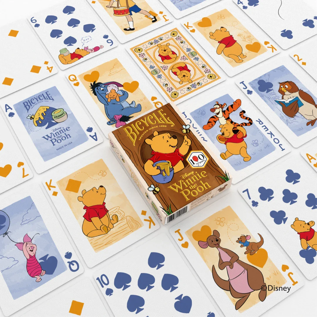 Bicycle Disney Winnie The Pooh Cards - Image 3