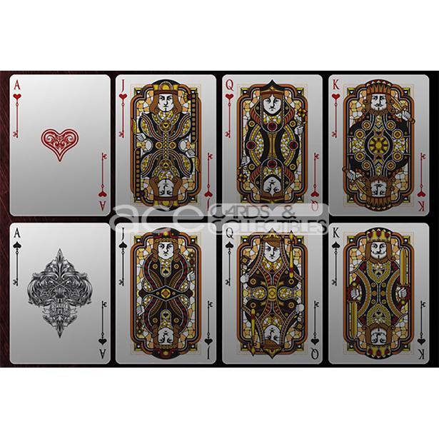 Bicycle Spirit II Red MetalLuxe Playing Cards - Image 4