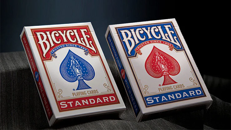 Bicycle Standard 2 Decks Red & Blue Playing Cards - Image 3