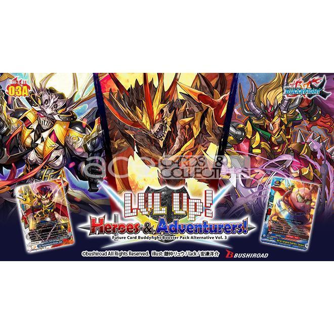 Future Card Buddyfight X Lvl Up Heroes and Adventurers [BFE-X-BT03A] (English) - Image 3
