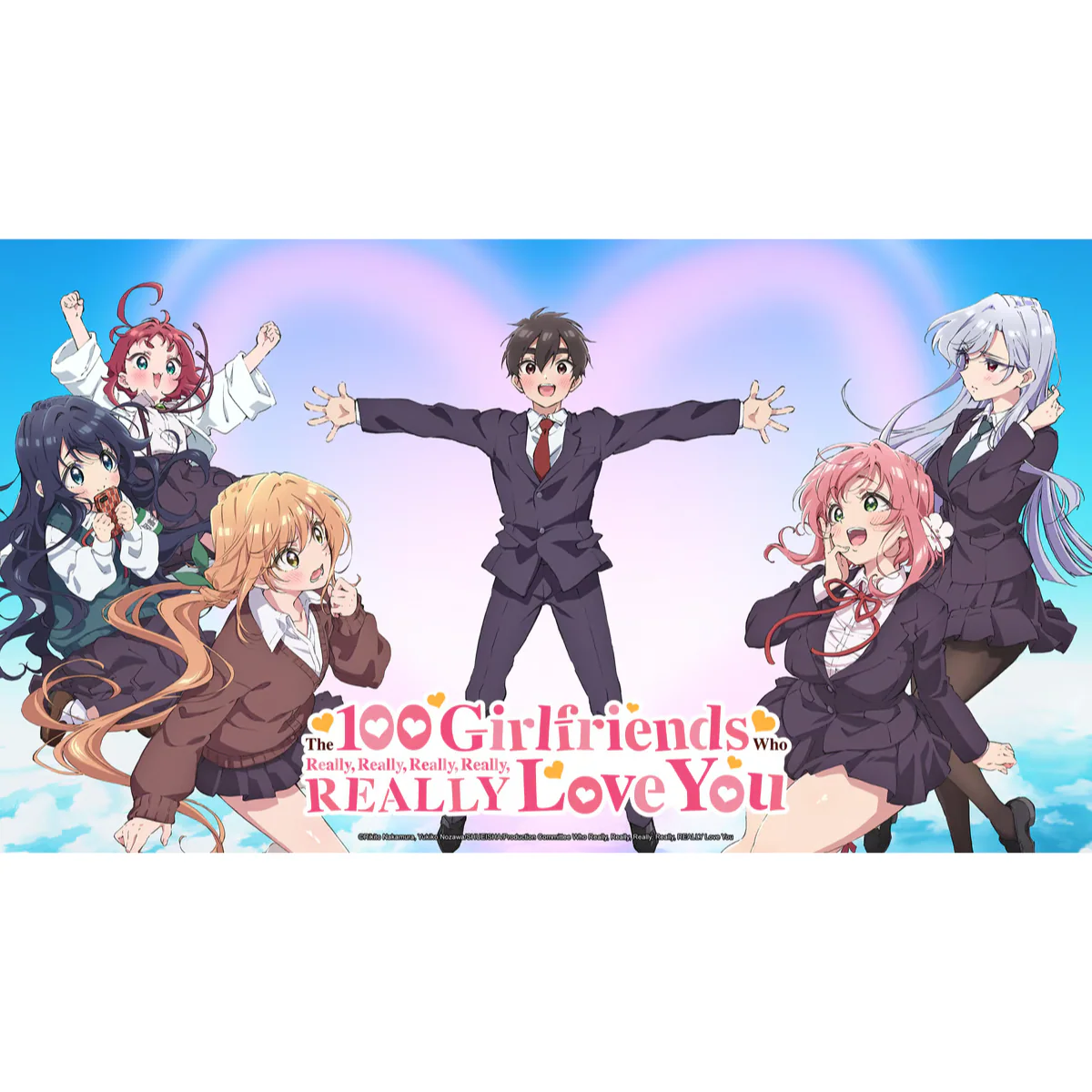 Bushiroad Sleeves Collection -The 100 Girlfriends Who Really, Really, Really Love You- "Teaser Visual" (Vol.4202) - Image 2