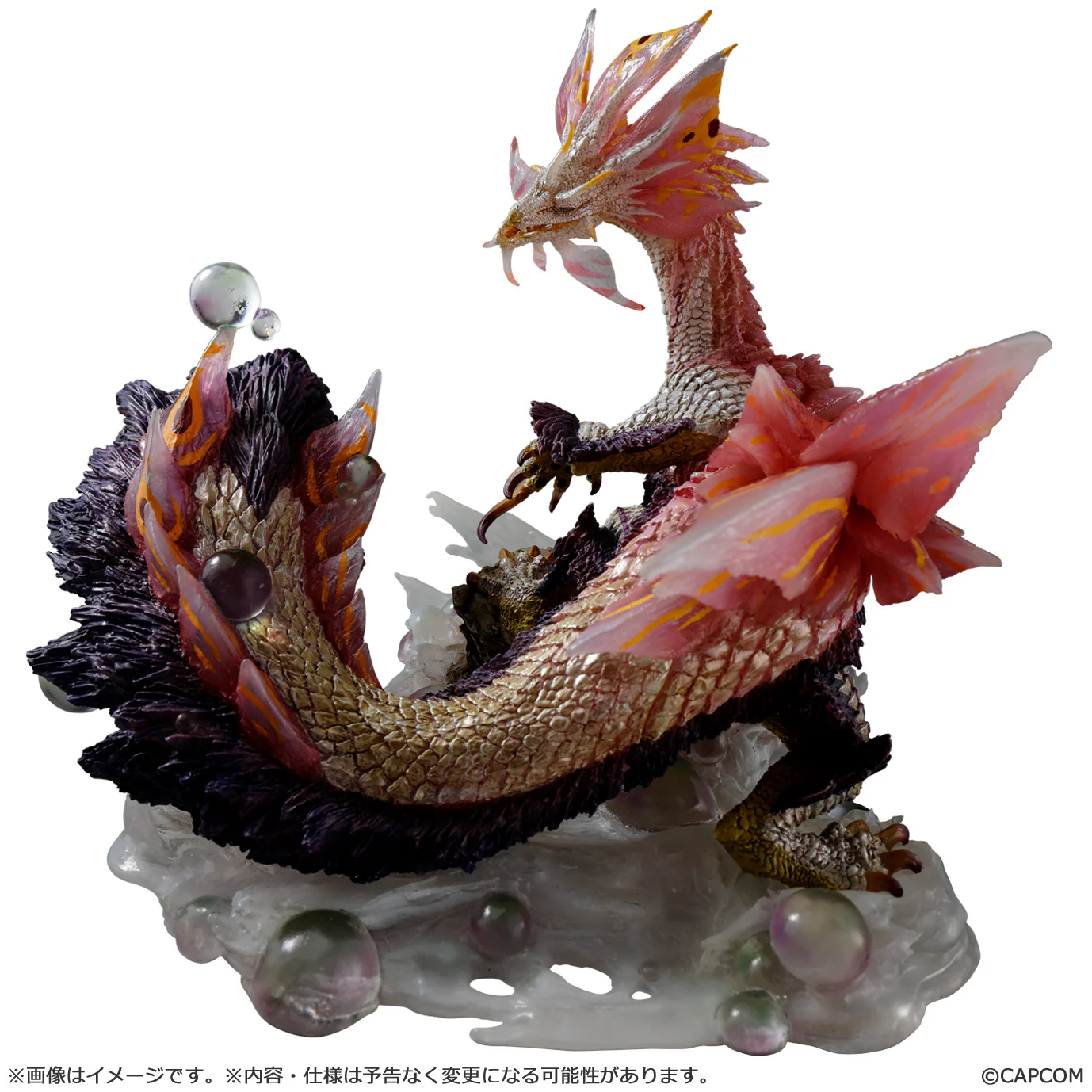 CAPCOM Monster Hunter Figure Builder Creator's Model Bubble Fox Wyvern "Mizutsune" (Reprint Edition) - Image 3