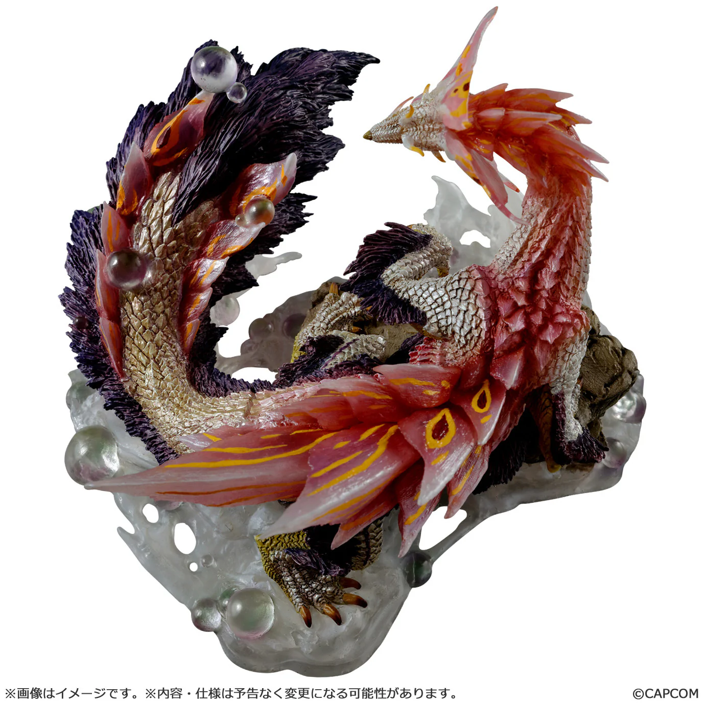 CAPCOM Monster Hunter Figure Builder Creator's Model Bubble Fox Wyvern "Mizutsune" (Reprint Edition) - Image 4
