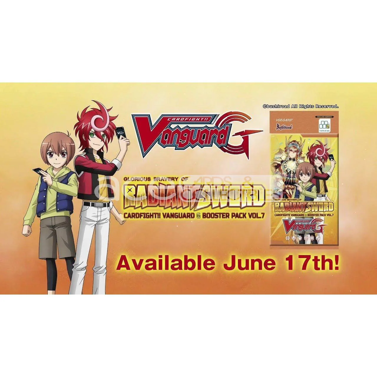Cardfight Vanguard G Glorious Bravery of Radiant Sword [VGE-G-BT07] (English) - Image 3