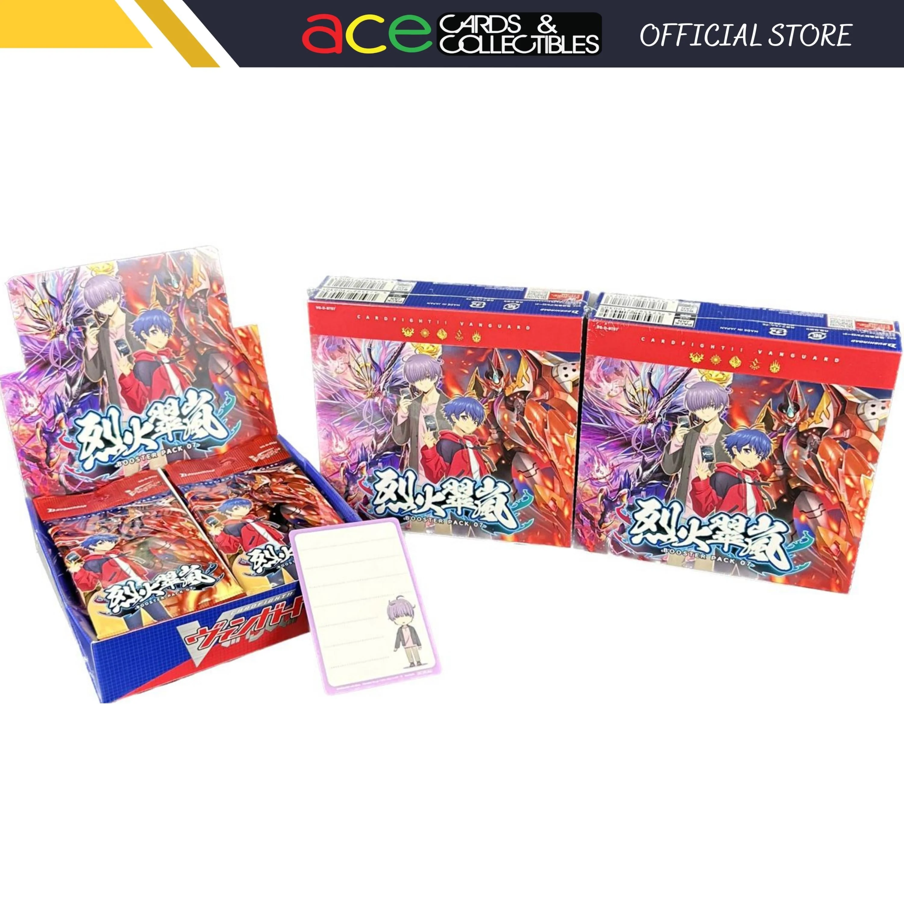 Cardfight!! Vanguard OverDress 7th Booster "Rekkasuiran" [VG-D-BT07] (Japanese)