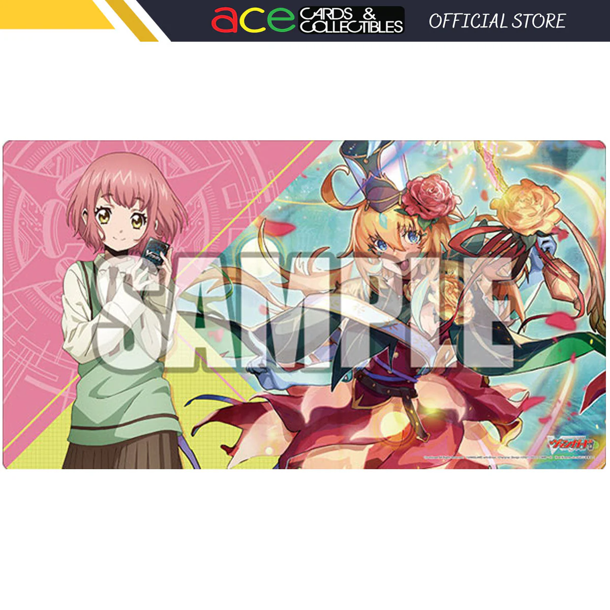 CardFight Vanguard Playmat Collection V2 Vol. 375 "Urara Haneyama-The Blooming Conductor of Bonds"