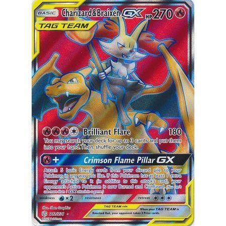 Charizard & Braixen GX -Single Card - Image 2