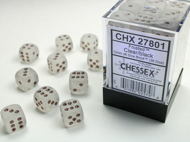 Chessex Classic 12mm D6 Dice Block (279AA) - Image 5
