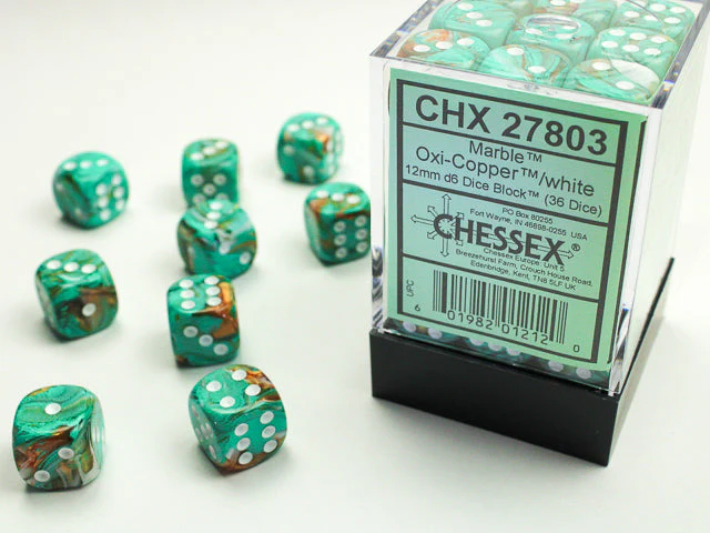Chessex Classic 12mm D6 Dice Block (279AA) - Image 7