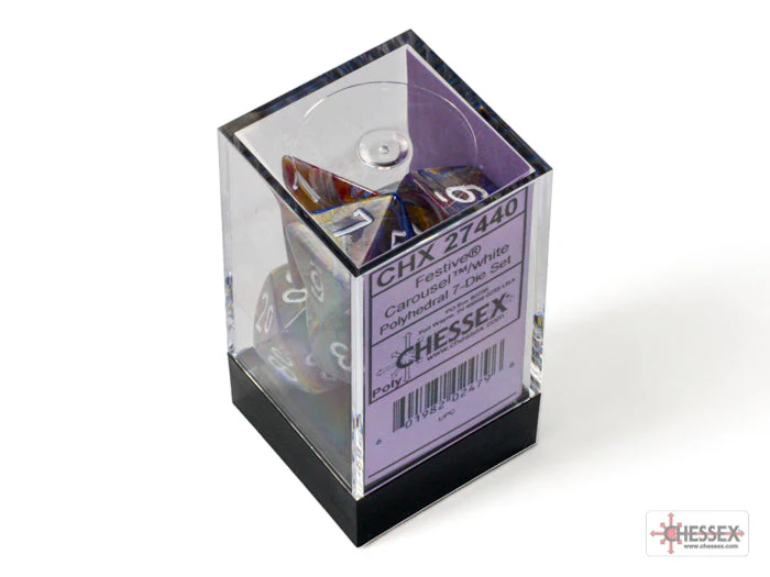 Chessex Classic Polyhedral 7-Dice Set (275AA) - Image 30