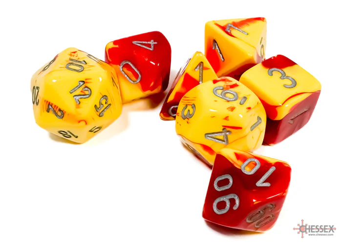 Chessex Classic Polyhedral 7-Dice Set (275AA) - Image 5
