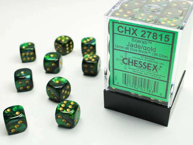 Chessex Dice Signature 12mm Dice Blocks (278AA) - Image 23