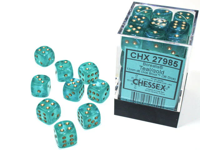 Chessex Dice Signature 12mm Dice Blocks (278AA) - Image 7