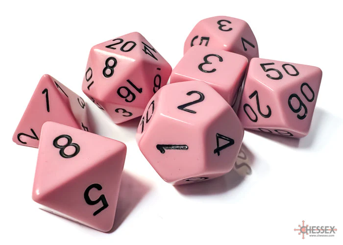 Chessex Dice Opaque Polyhedral 7-Dice Set - Image 12