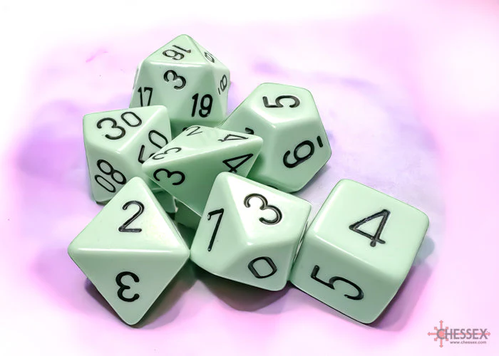 Chessex Dice Opaque Polyhedral 7-Dice Set - Image 16