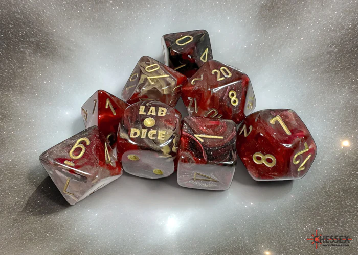 Chessex Lab Dice 8 Polyhedral Dice Set - Image 3