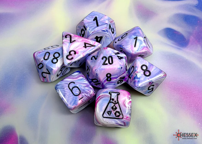 Chessex Lab Dice 8 Polyhedral Dice Set - Image 4