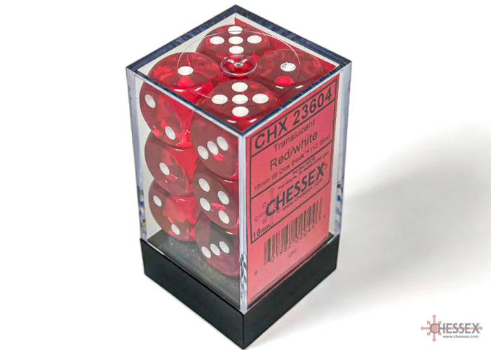 Chessex Translucent 16mm Dice Blocks (236AA) - Image 9
