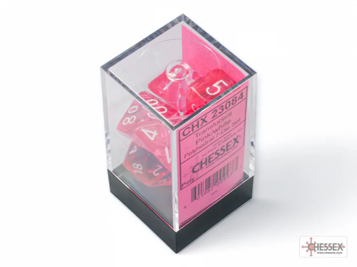 Chessex Translucent Polyhedral Dice Sets (231AA) - Image 32