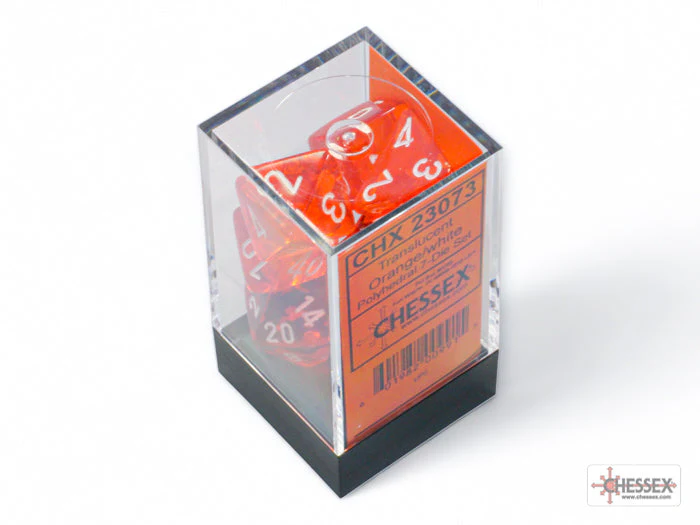 Chessex Translucent Polyhedral Dice Sets (231AA) - Image 8