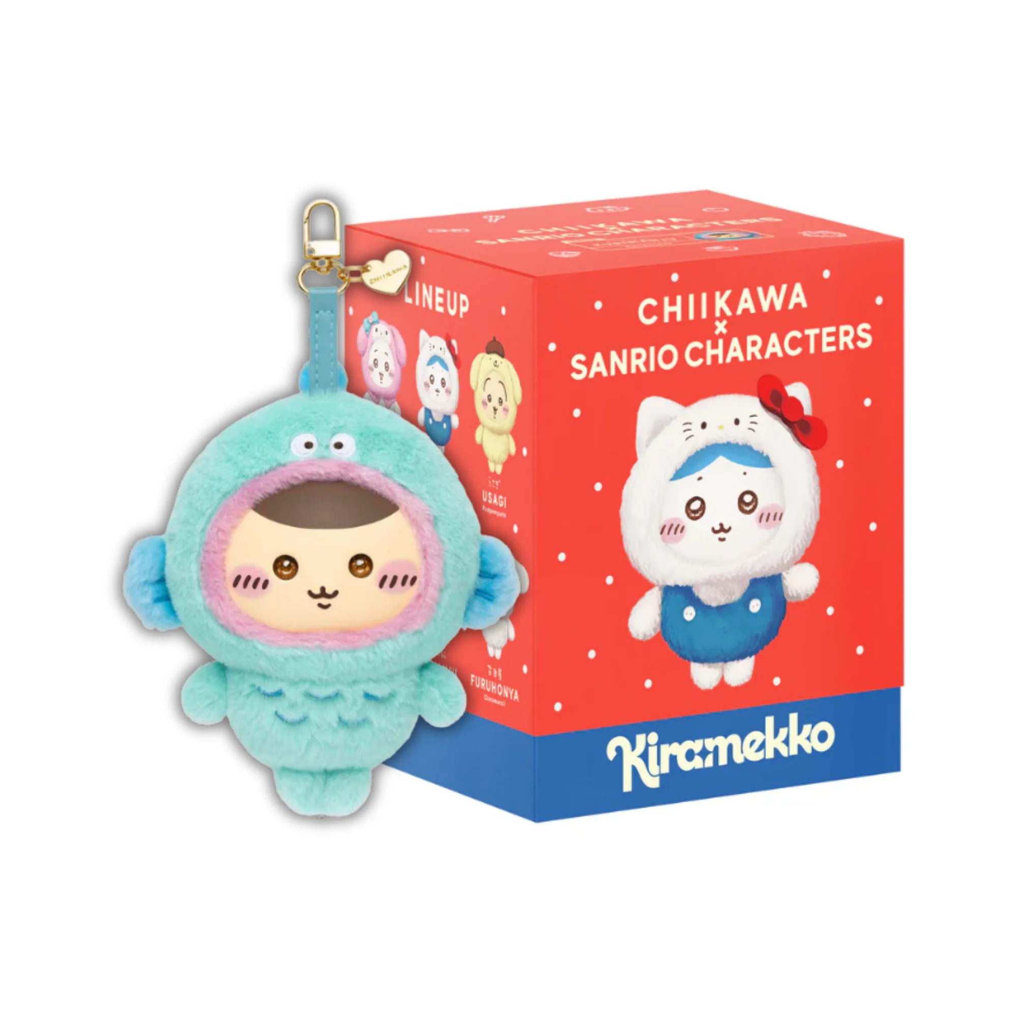 Chiikawa × Sanrio Characters Kiramekko Vinyl Plush (Multiple Characters)