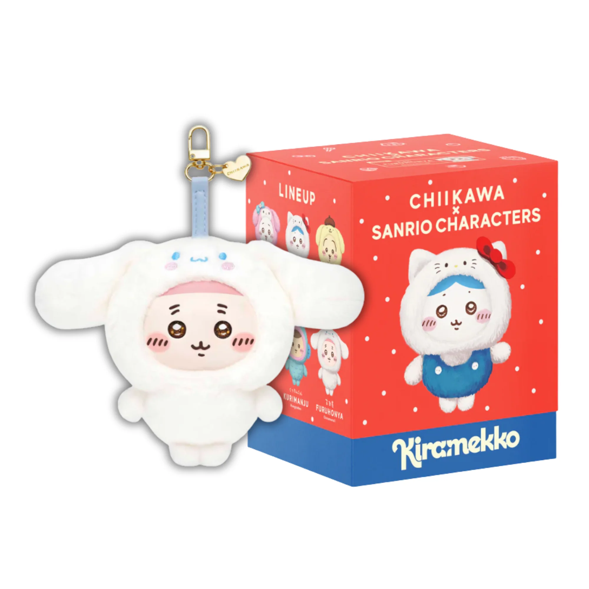 Chiikawa × Sanrio Characters Kiramekko Vinyl Plush (Multiple Characters) - Image 6