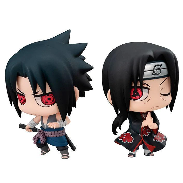 Naruto Shippuden -Chimi Mega Buddy Series- "Sasuke Uchiha & Itachi Uchiha" Set