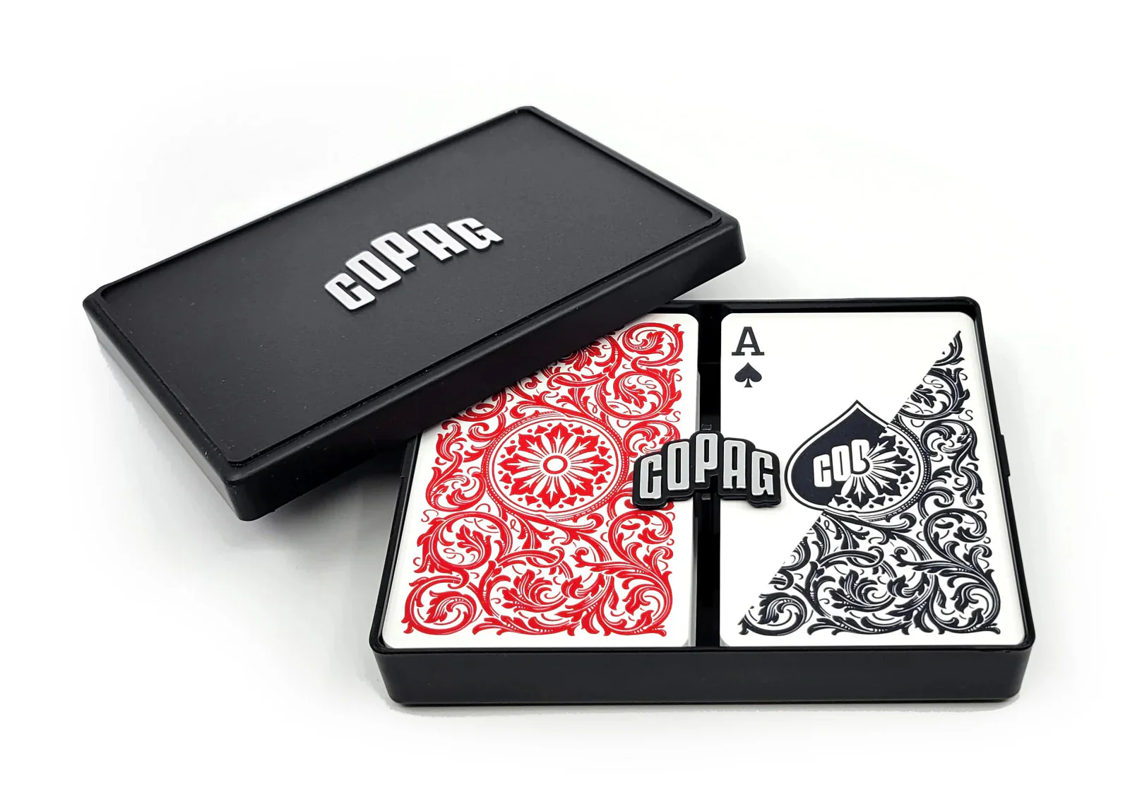 Copag 1546 Plastic Playing Cards - Bridge Size Regular Index Double Deck Set - Image 13