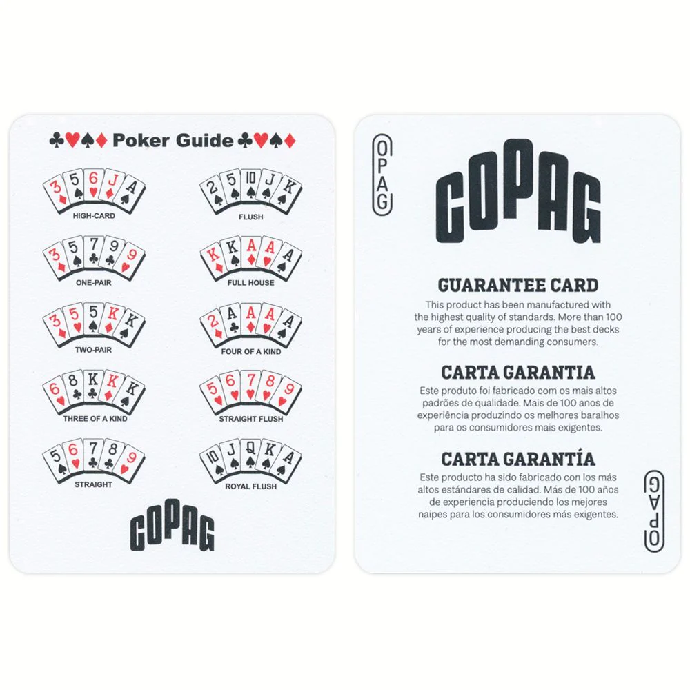 Copag Texas Hold'Em Plastic Playing Cards - Image 6
