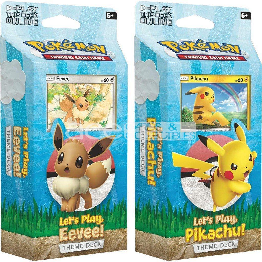 Pokemon TCG: Let's Play Pikachu/Eevee! Theme Deck