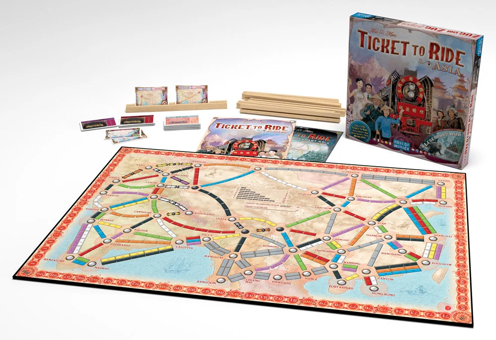 Days Of Wonder: Ticket To Ride Asia Map Collection 1 EN - Image 2