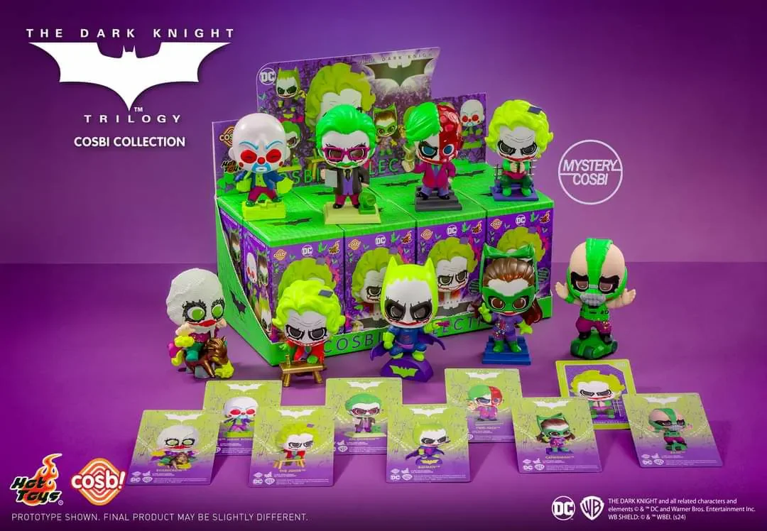 DC The Dark Knight Trilogy Jokerized Cosbi Collection - Image 9