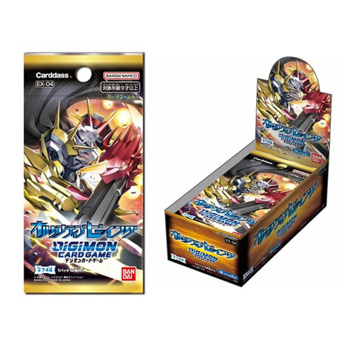 Digimon Card Game Theme Booster "Alternative Being" [EX-04] (Japanese)