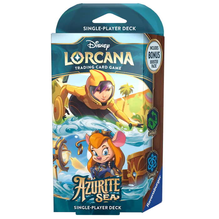 Disney Lorcana Azurite Sea Set 6 Starter Deck - Image 2