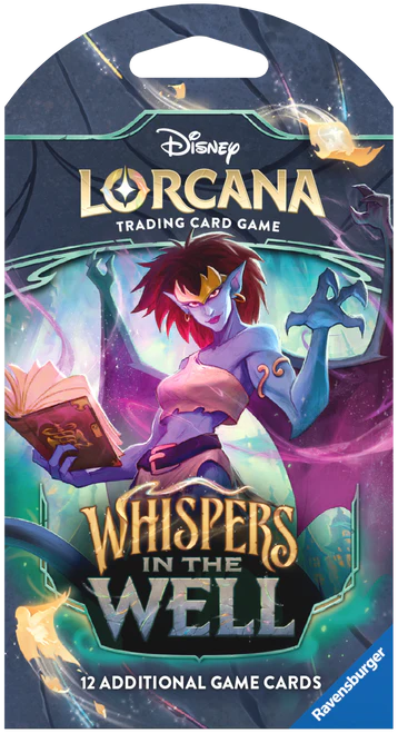 Disney Lorcana Set 10 Whispers in the Well Sleeved Booster Pack - Image 3