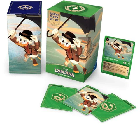 Disney Lorcana Winterspell Set 11 Scrooge Mcduck Gift Box - Image 2