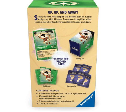 Disney Lorcana Winterspell Set 11 Scrooge Mcduck Gift Box - Image 3