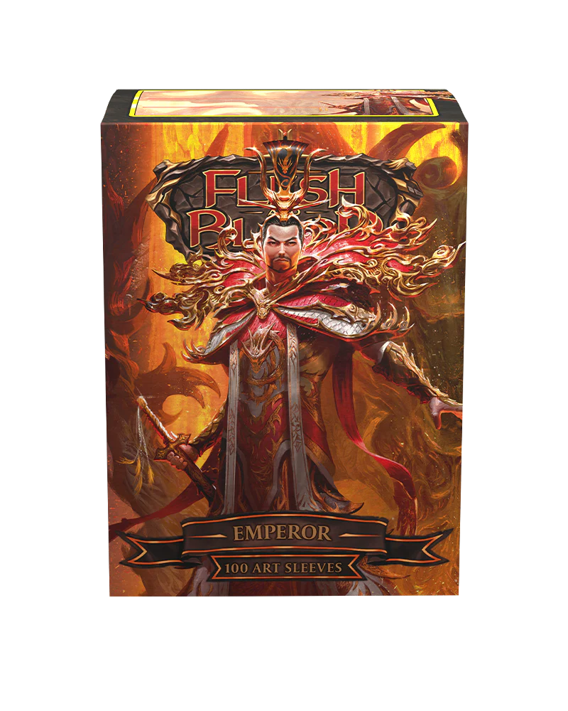 Dragon Shield Brushed Art Sleeves Standard Size 100pcs - Flesh and Blood "Emperor" - Image 4