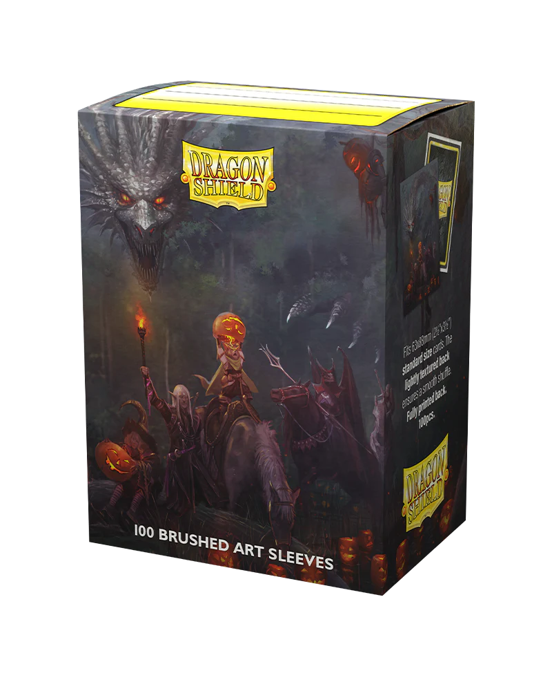 Dragon Shield Brushed Art Sleeves Standard Size 100pcs - Halloween 2022 - Image 2