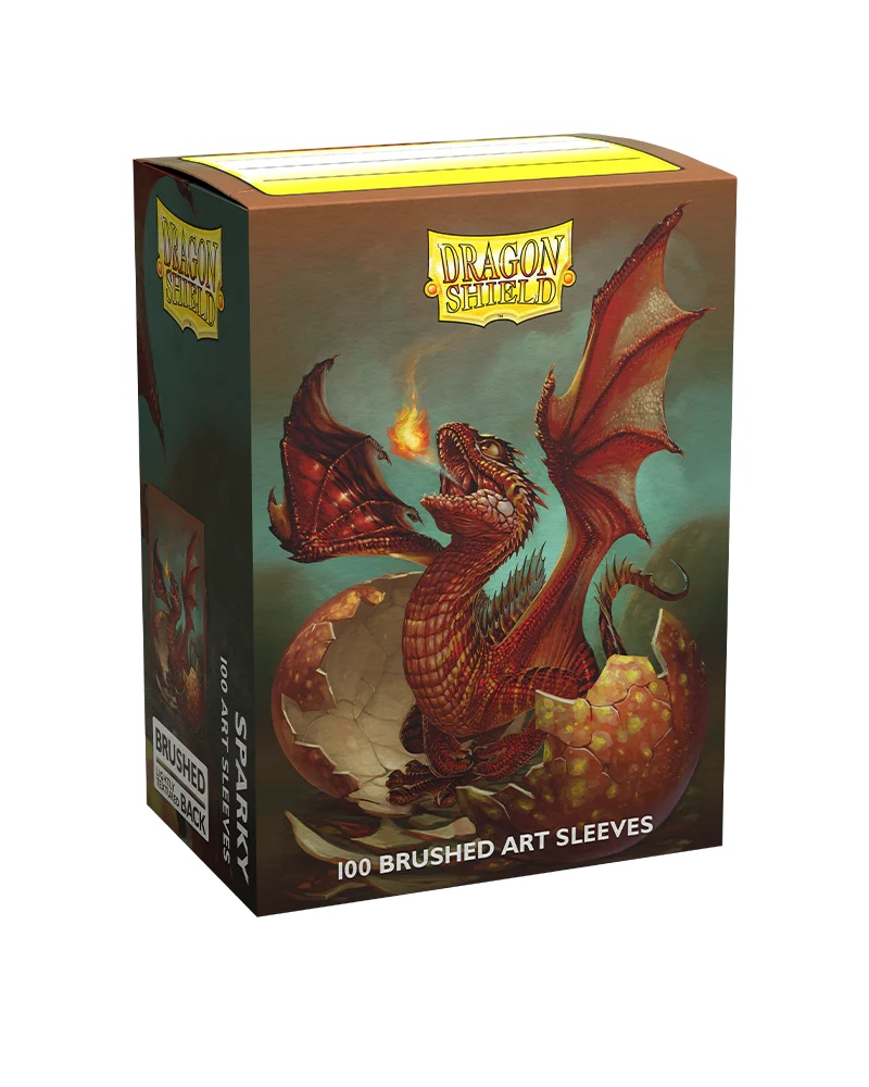 Dragon Shield Brushed Art Sleeves Standard Size 100pcs - Sparky - Image 5