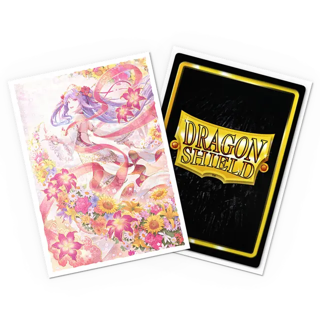 Dragon Shield Grand Archive Sleeve Art Matte Standard Size 100pcs "Diao Chan - Idyll Corsage" - Image 4