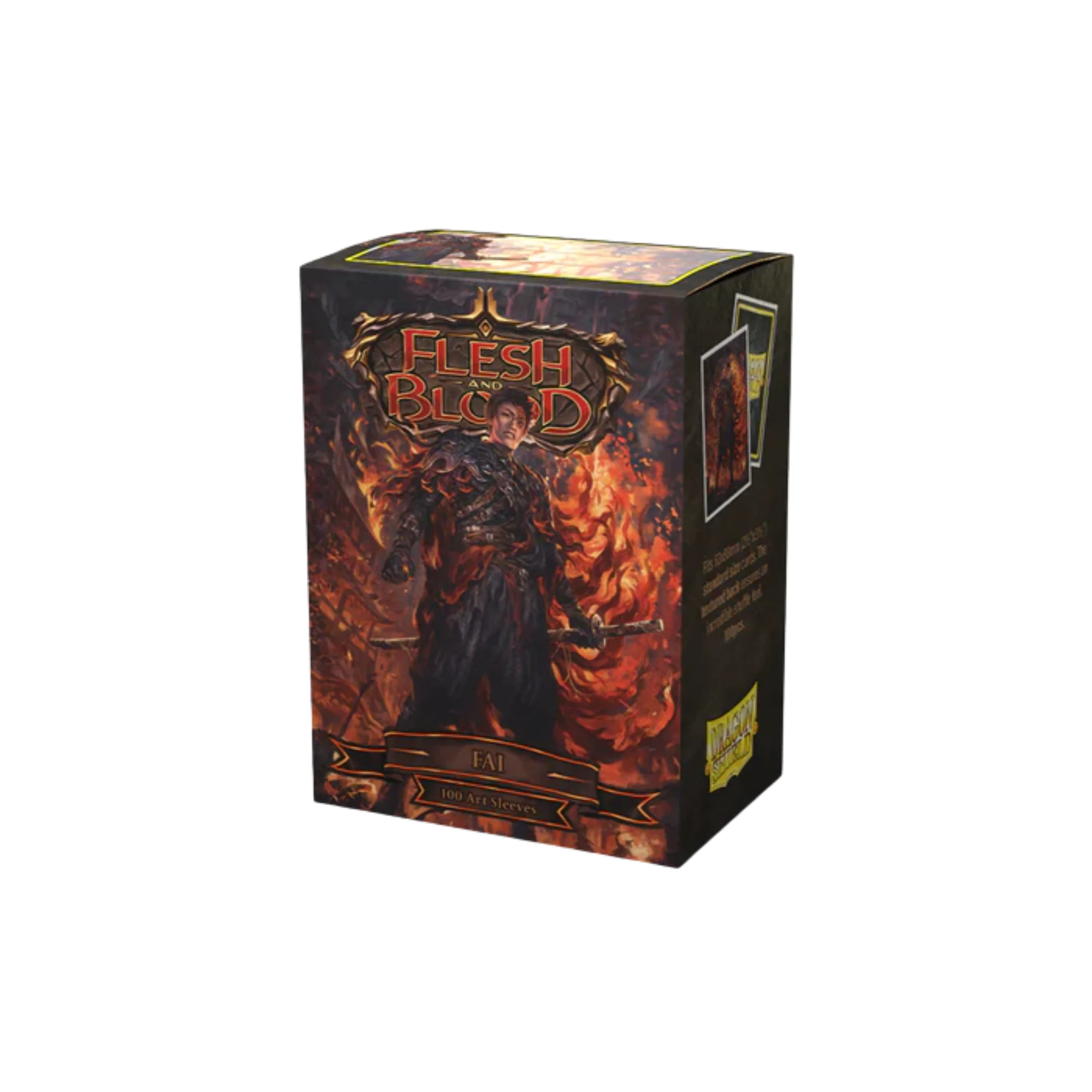 Dragon Shield Flesh & Blood Matte Art Sleeves Standard Size 100pcs - Fai Matte
